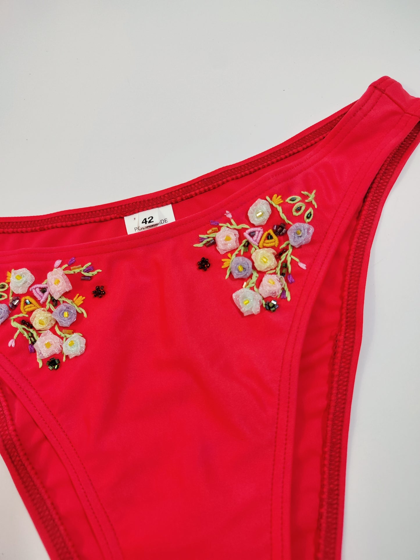 Refec Embroidered Deadstock Bikini - S/M