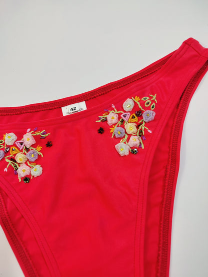 Refec Embroidered Deadstock Bikini - S/M