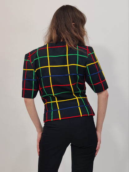 ‘80s Vintage Cropped Blazer