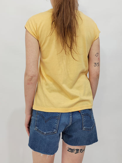 '80s Starfish Print Top