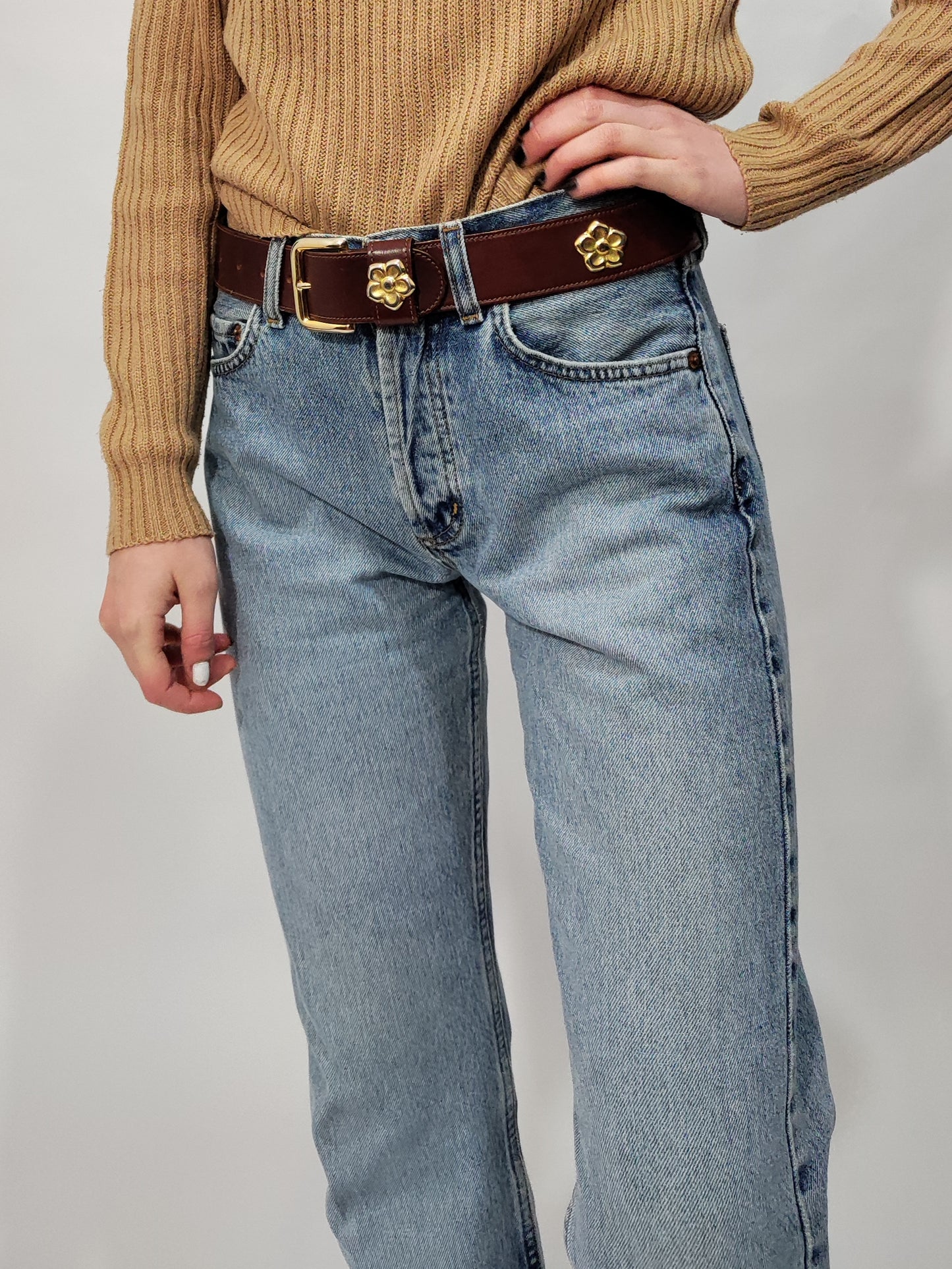 Vintage Leather Belt