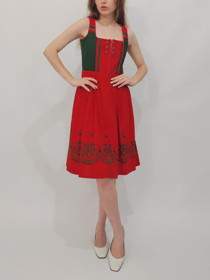 Vintage Trachten Dress
