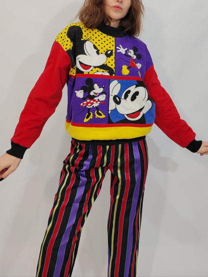 1991 Disney - Mickey Mouse Reversible Sweatshirt
