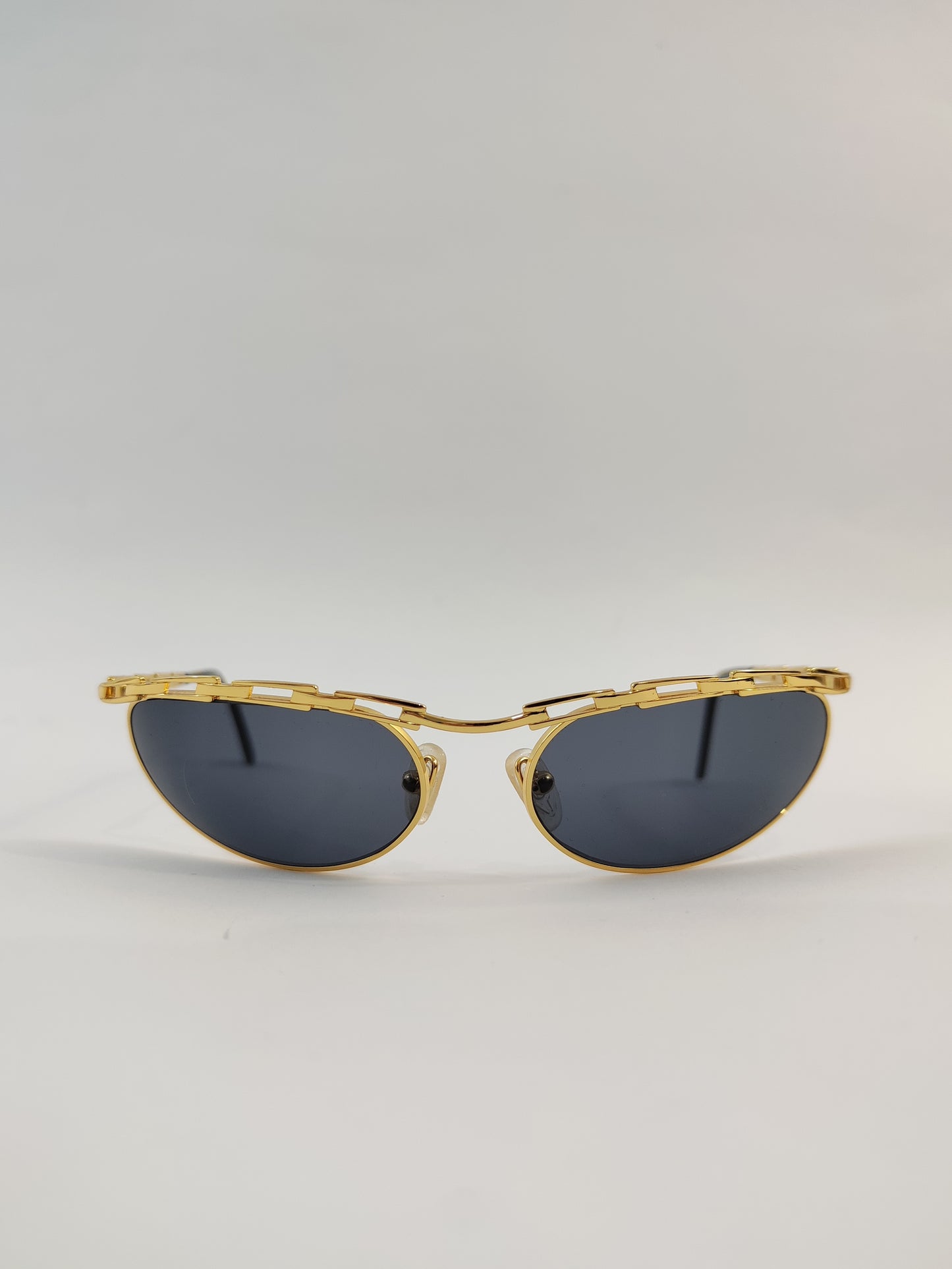 Katharine Hamnett Chain Sunglasses - Gold