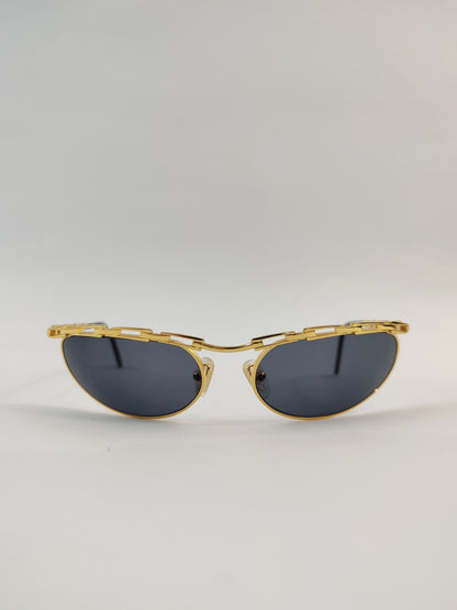 Katharine Hamnett Chain Sunglasses - Gold