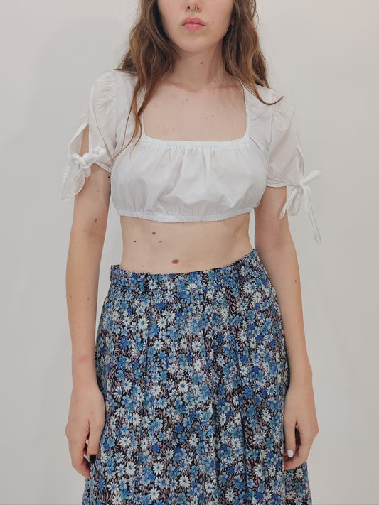 '90s Vintage Milkmaid Top