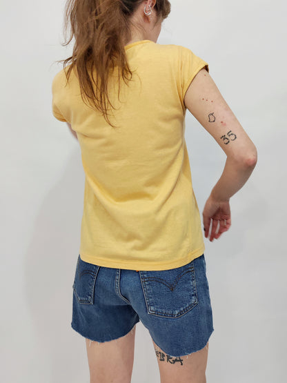 '80s Starfish Print Top