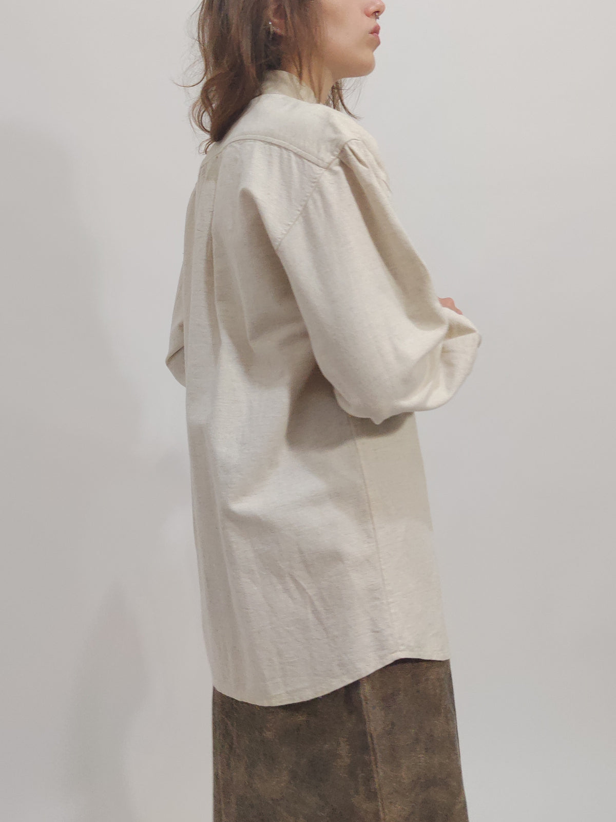 Cotton+Linen Trachten Shirt