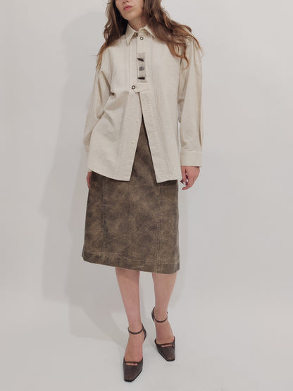 Cotton+Linen Trachten Shirt