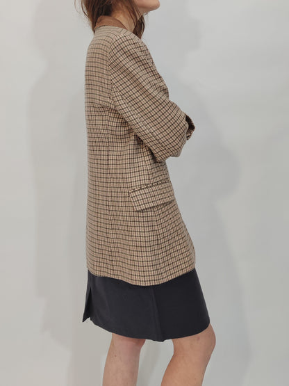 '80s Pure Wool Blush Blazer