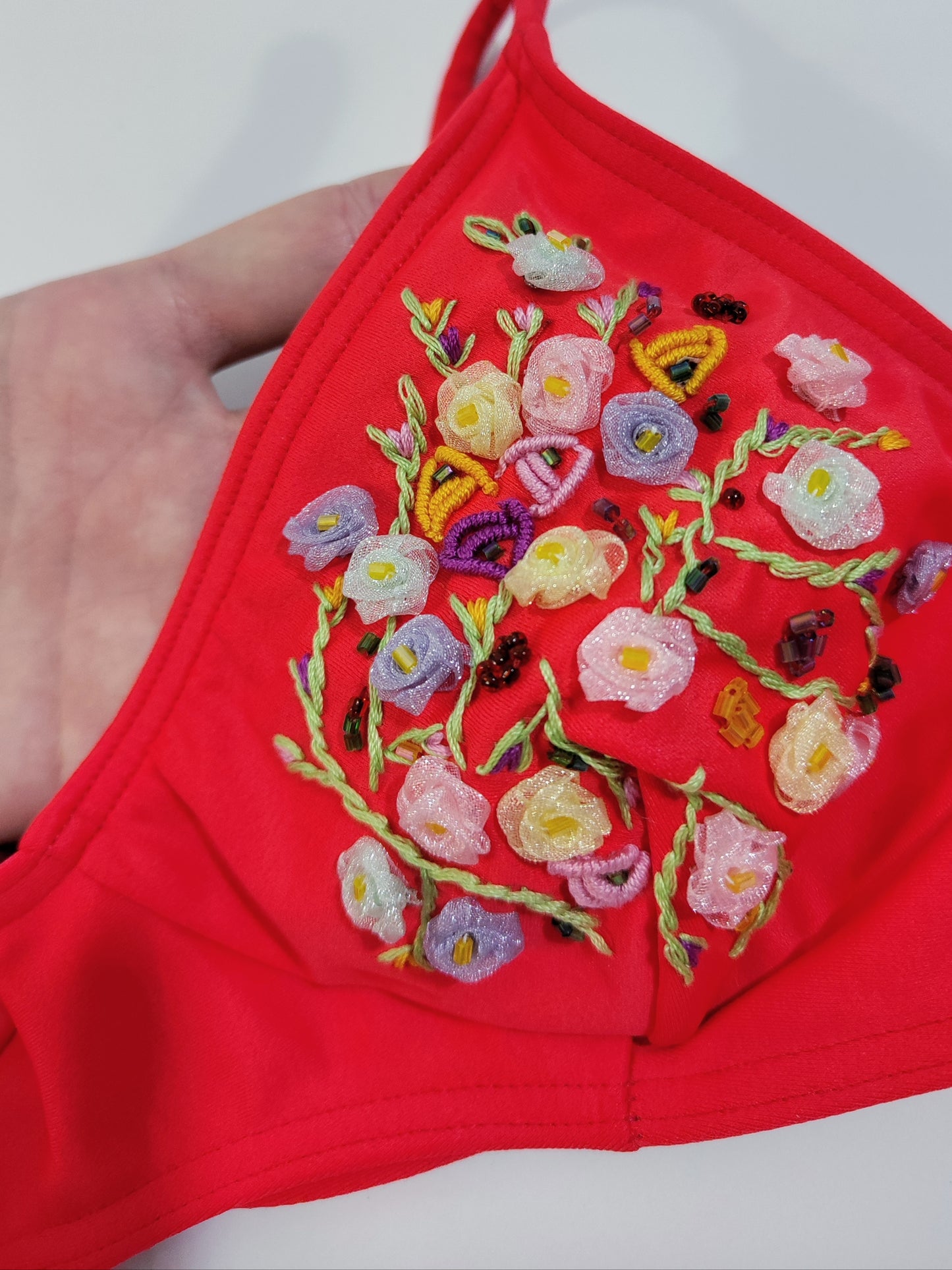 Refec Embroidered Deadstock Bikini - S/M