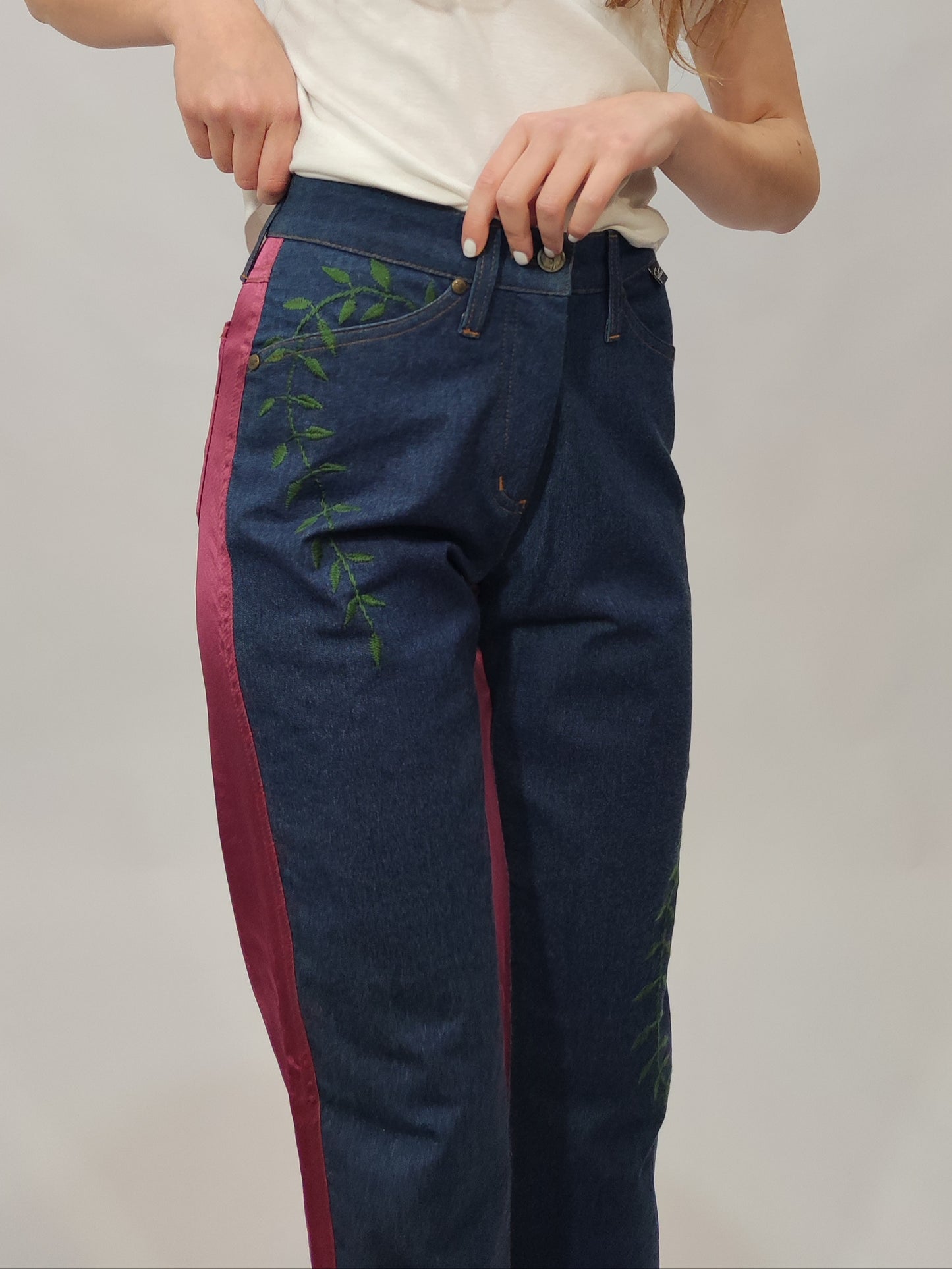 Vintage Embroidered Jeans