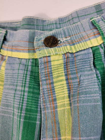 Vintage Checkered Trousers