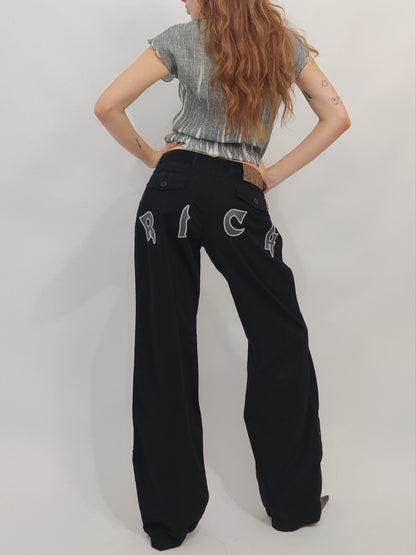 Archive - Richmond Y2K Wide-Leg Trousers
