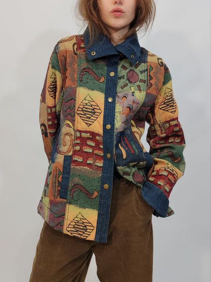 Kriss Sweden Patchwork Jacket