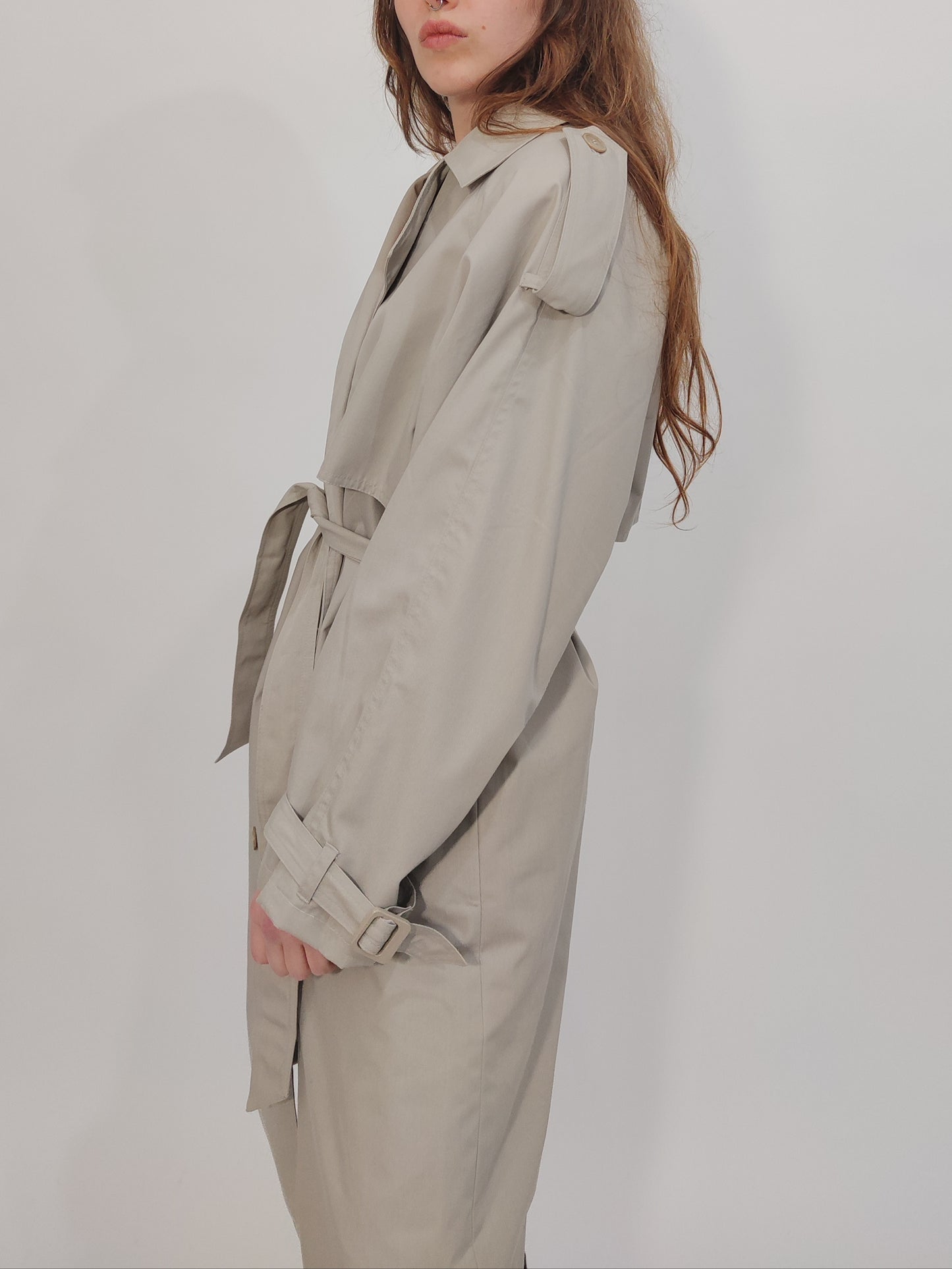 '80s Vintage Trench