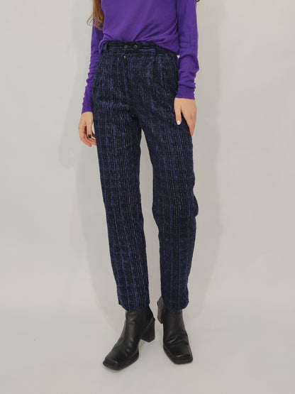 '80s West Germany Purple Velour Pants
