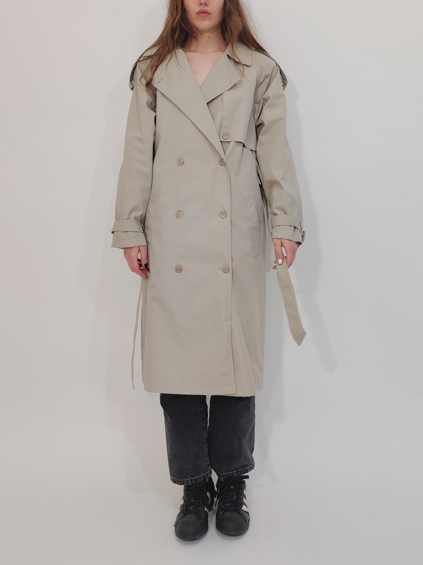 '80s Vintage Trench