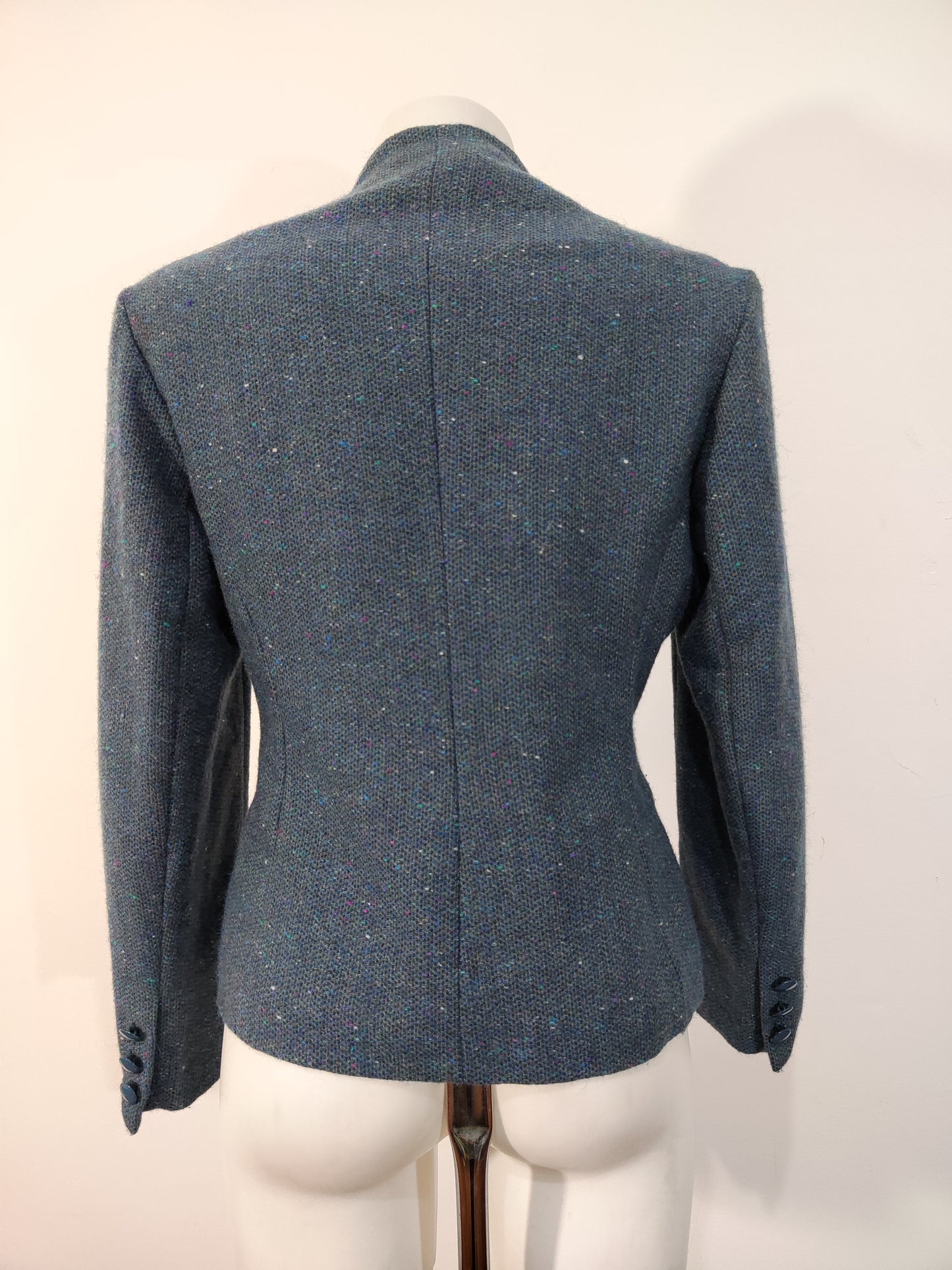 Blue Flecked Tweed Blazer