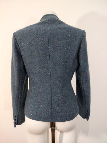 Blue Flecked Tweed Blazer