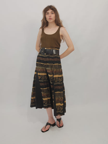'90s Boho Skirt