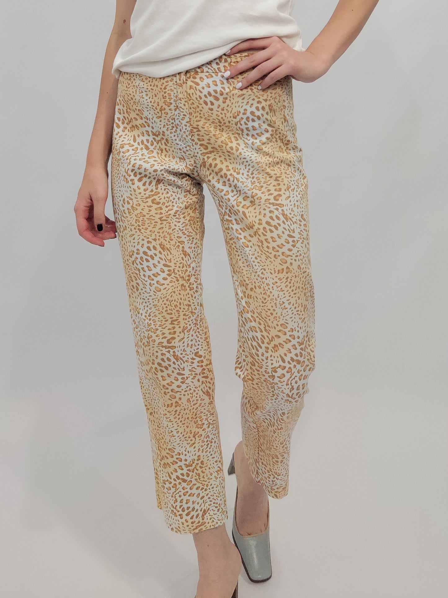 Marella Leopard Print Trousers