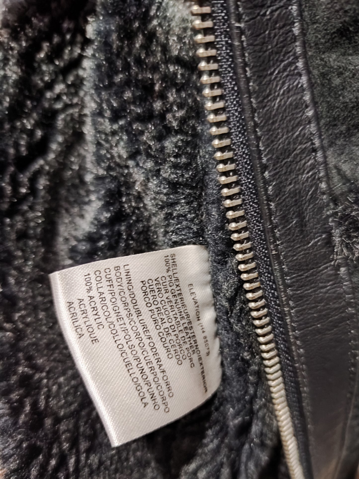 Vintage Leather Coat