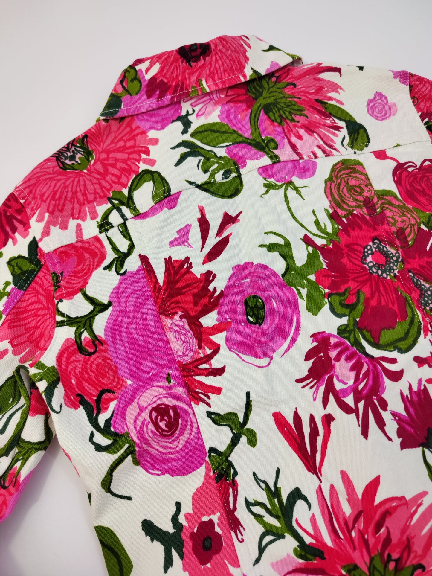 Ken Scott Floral Denim Jacket