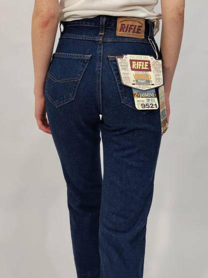 Rifle Jasmine Deadstock Jeans - Dark Wash - Size 27-32