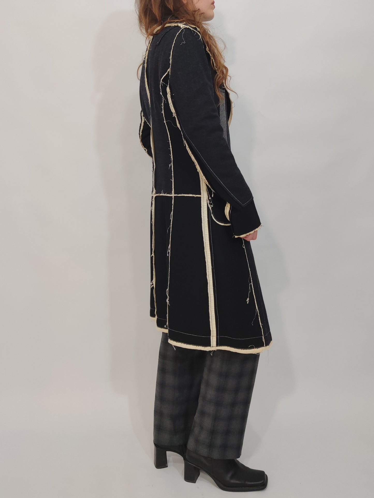Y2K 100% Wool Coat