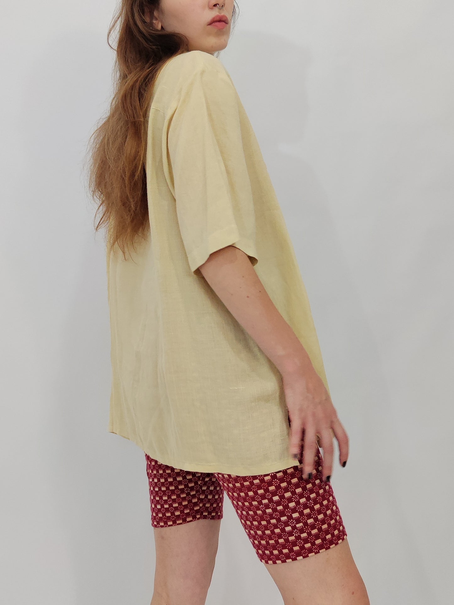 Embroidered Linen Shirt