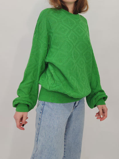 Green Vintage Jumper