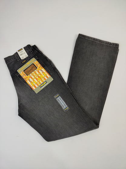 Wrangler Iced Black Flare Jeans - Deadstock