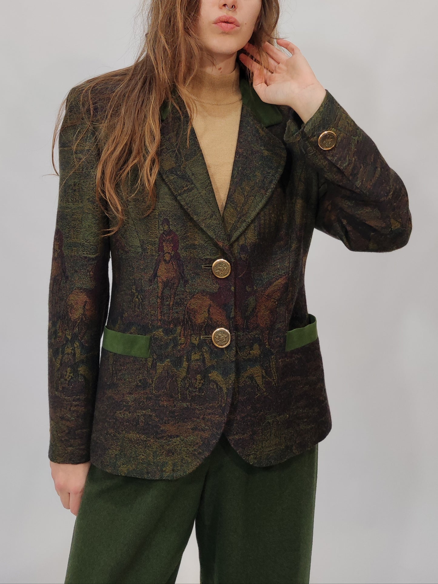 Marly's 100% Wool Blazer