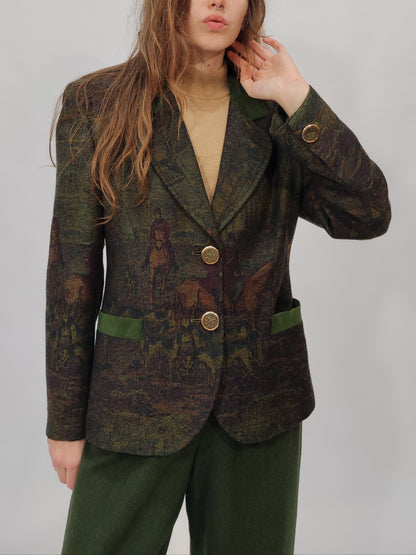 Marly's 100% Wool Blazer