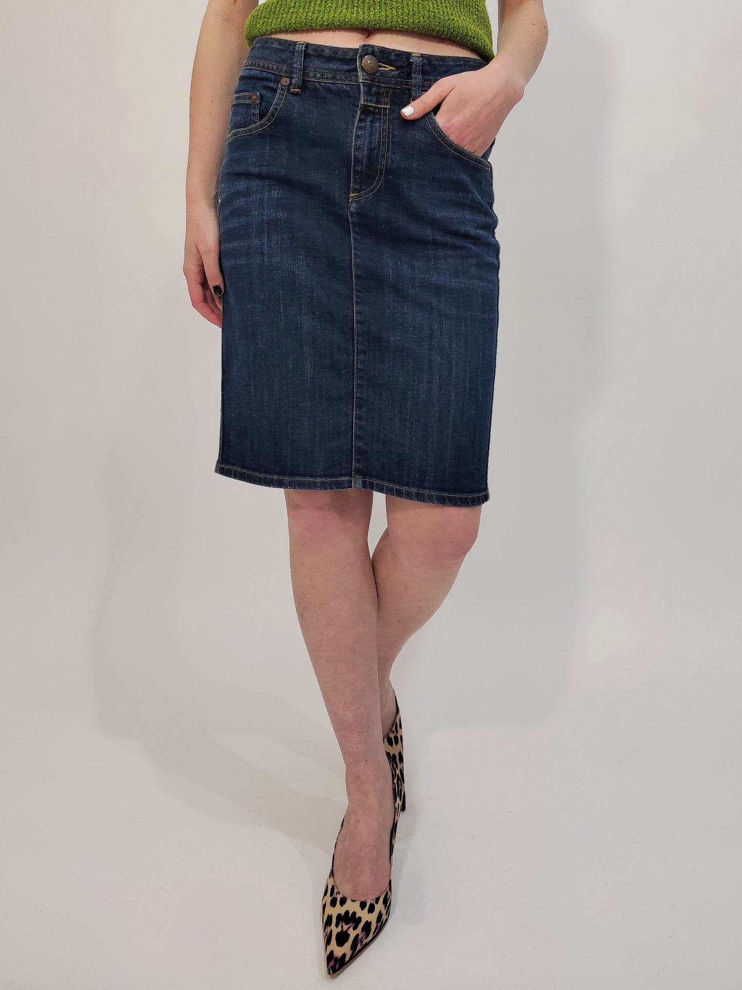 Closed Denim Skirt