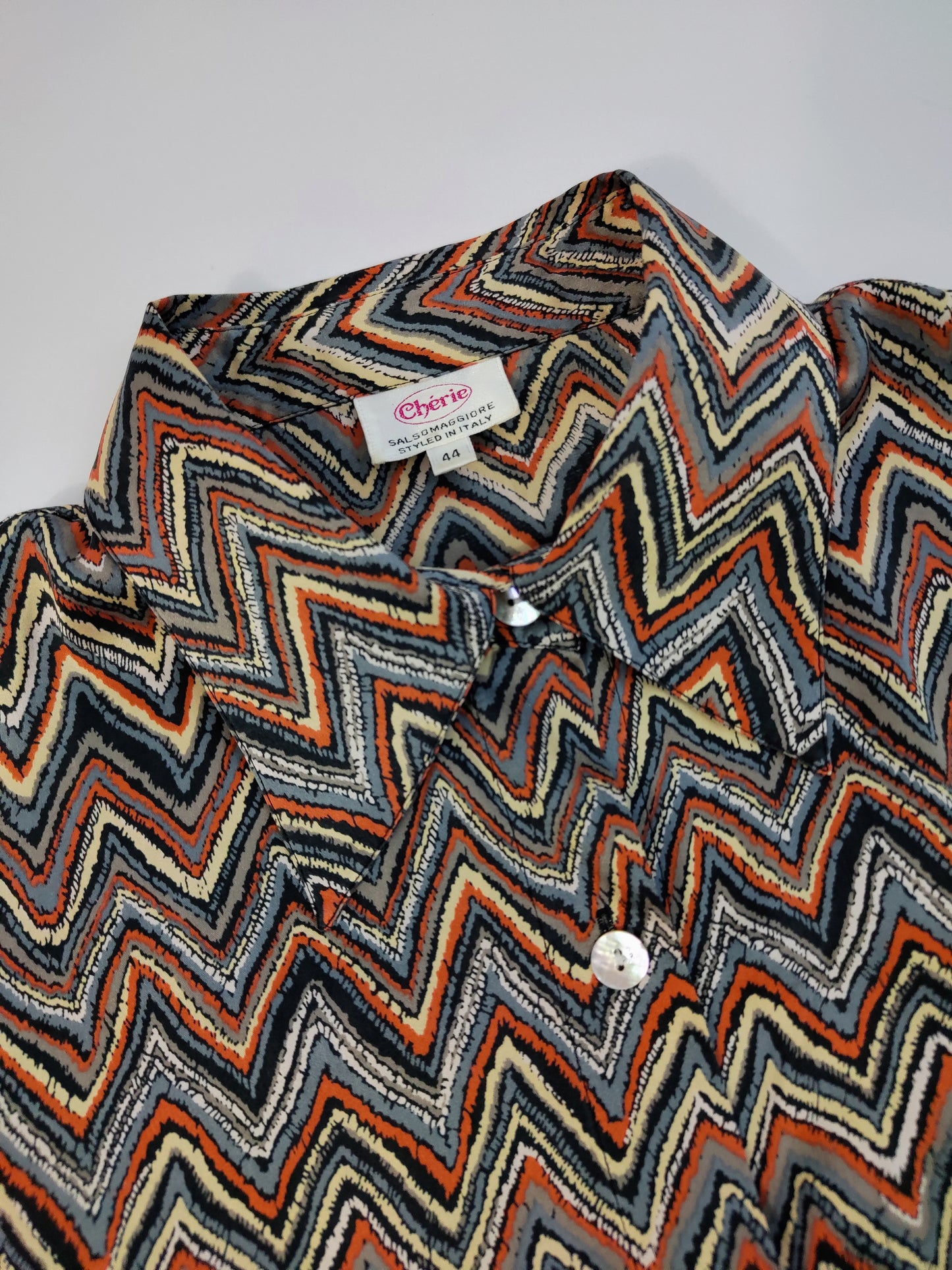 100% Pure Silk Vintage Shirt