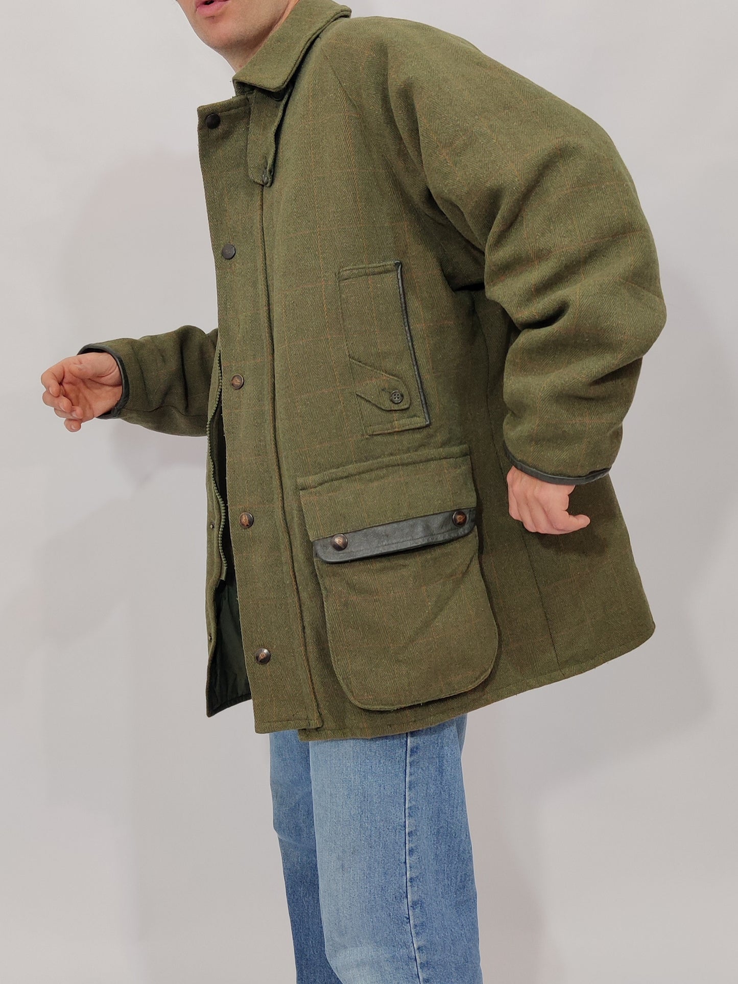 Vintage Tweed Hunting Jacket