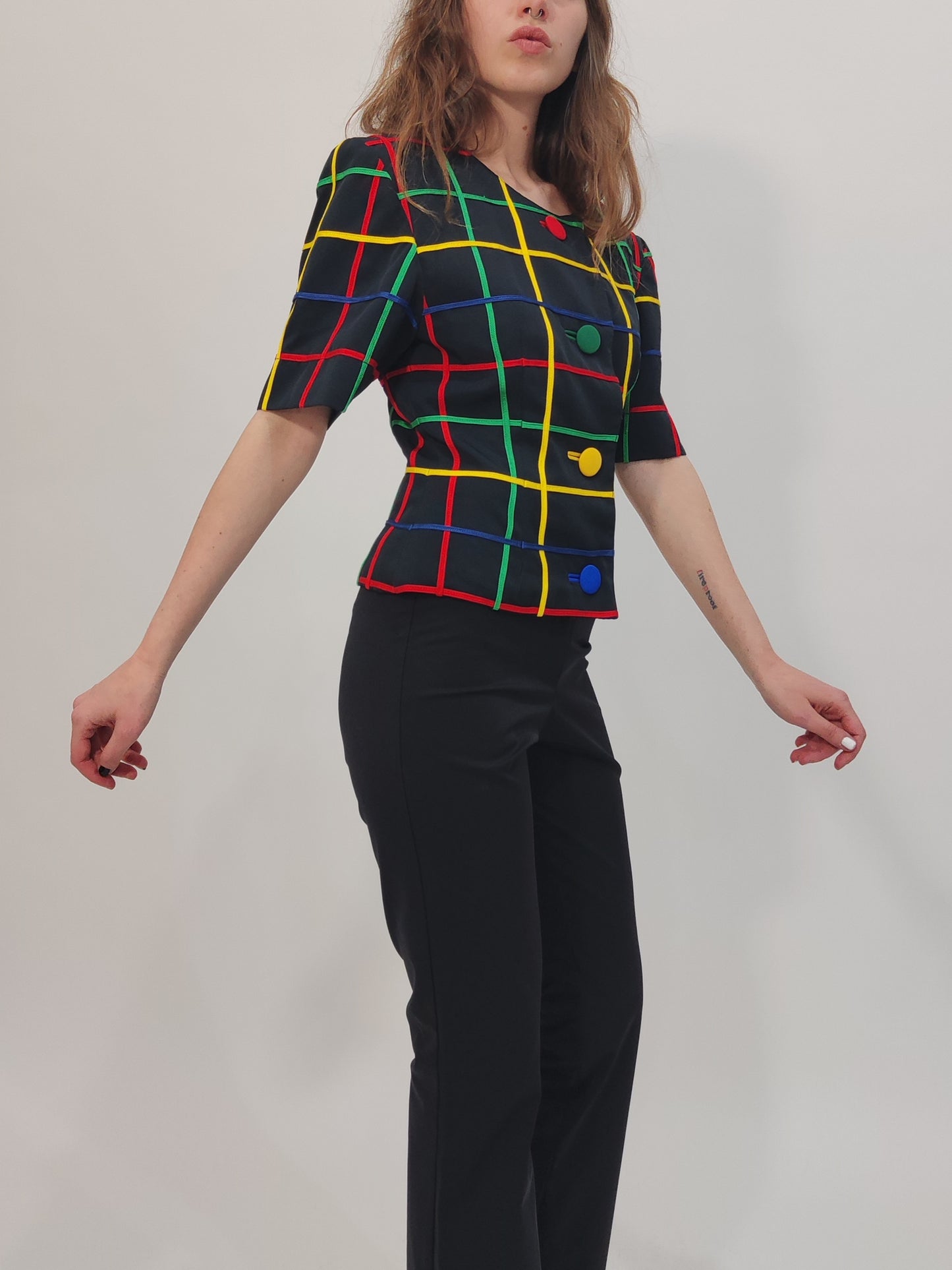 ‘80s Vintage Cropped Blazer