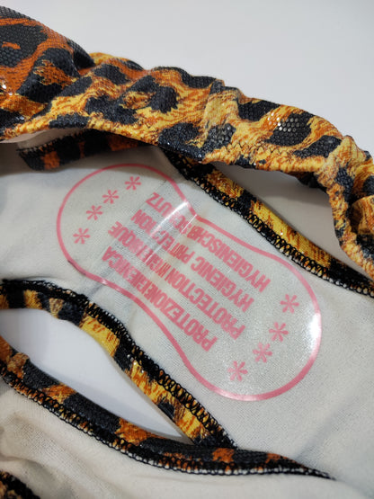 Deadstock 'Onda' Animalier Bikini - S/M