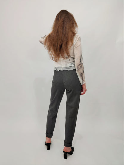 Max Mara Gray Trousers