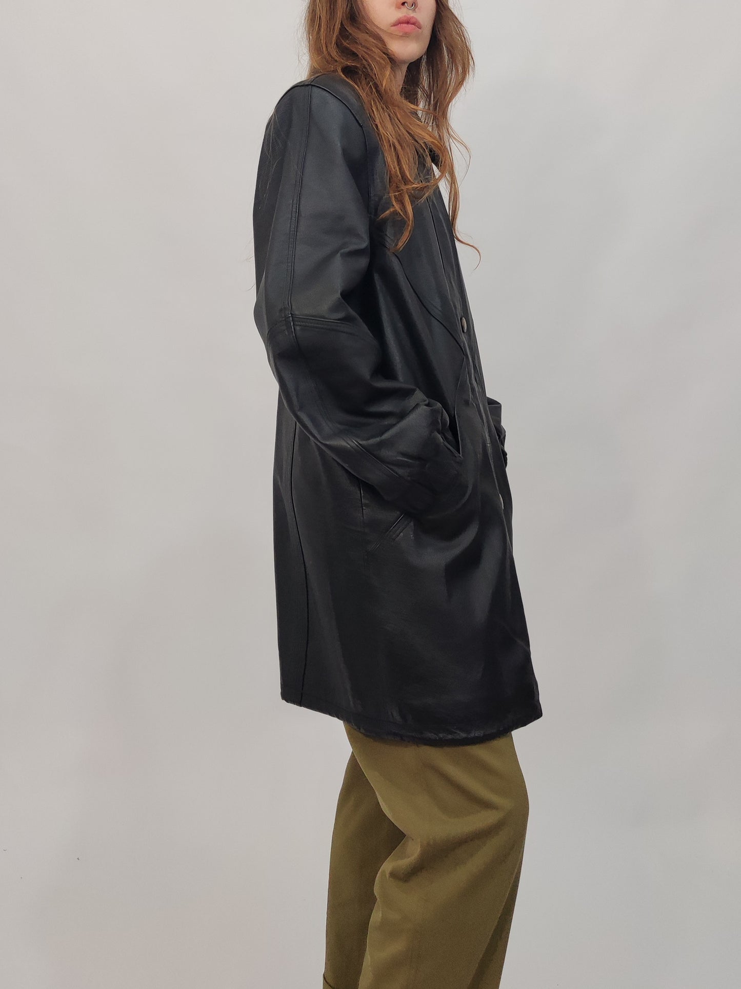 Vintage Leather Coat