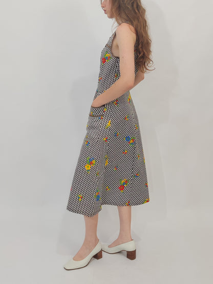 '70s Vintage Apron Dress