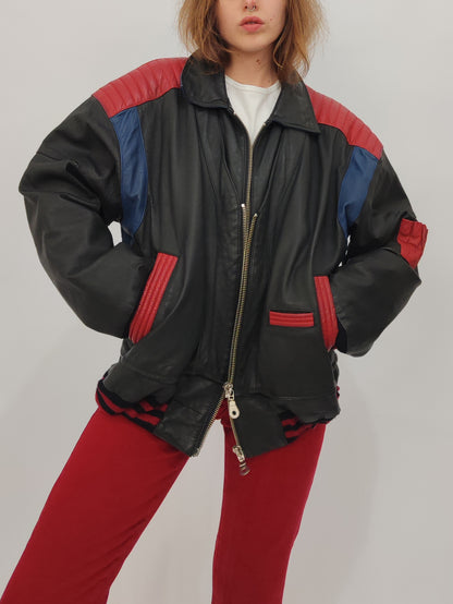 John F. Gee Vintage Leather Bomber