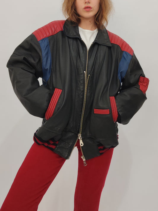 John F. Gee Vintage Leather Bomber