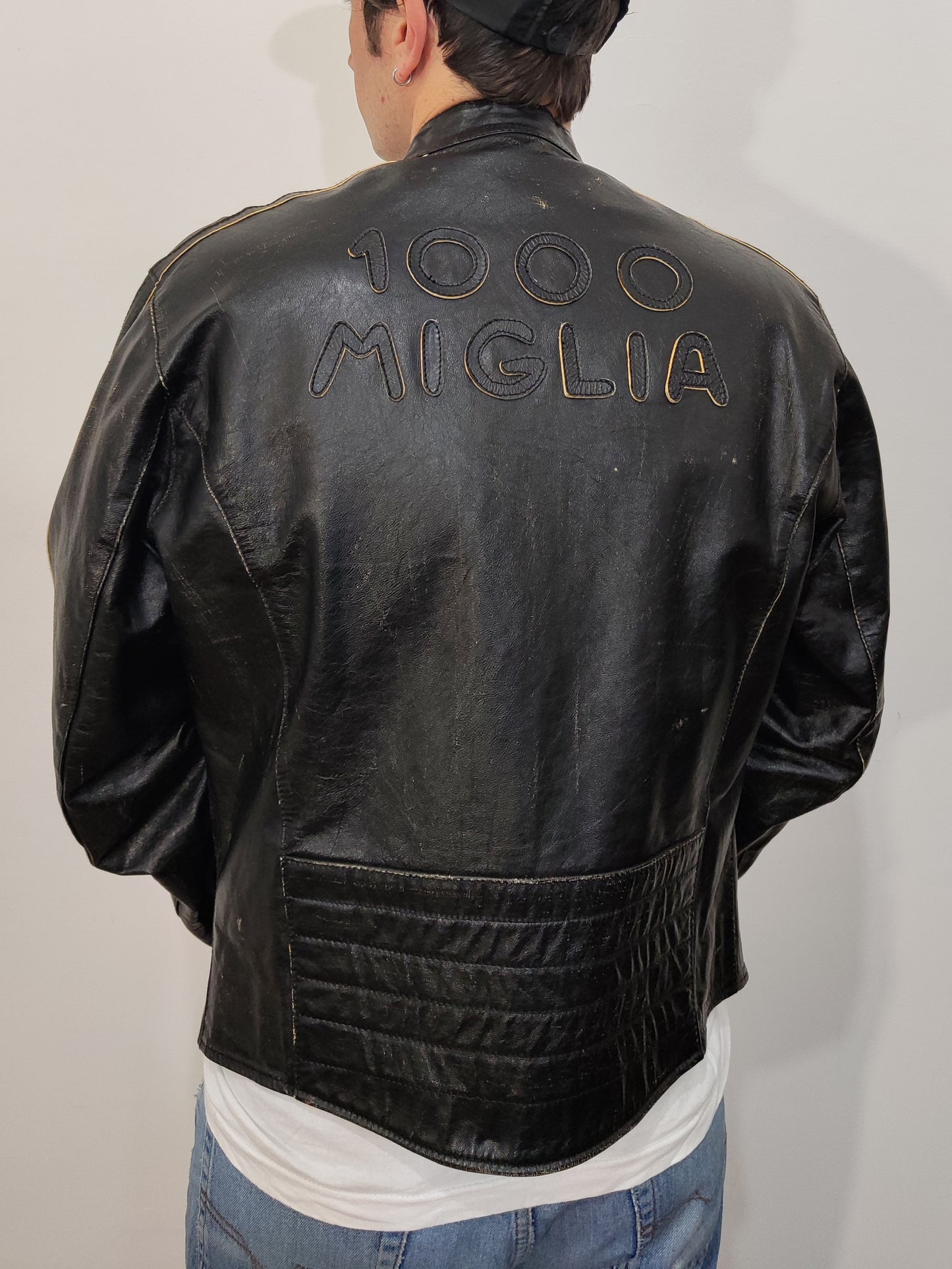 1000 Miglia Vintage Leather Jacket