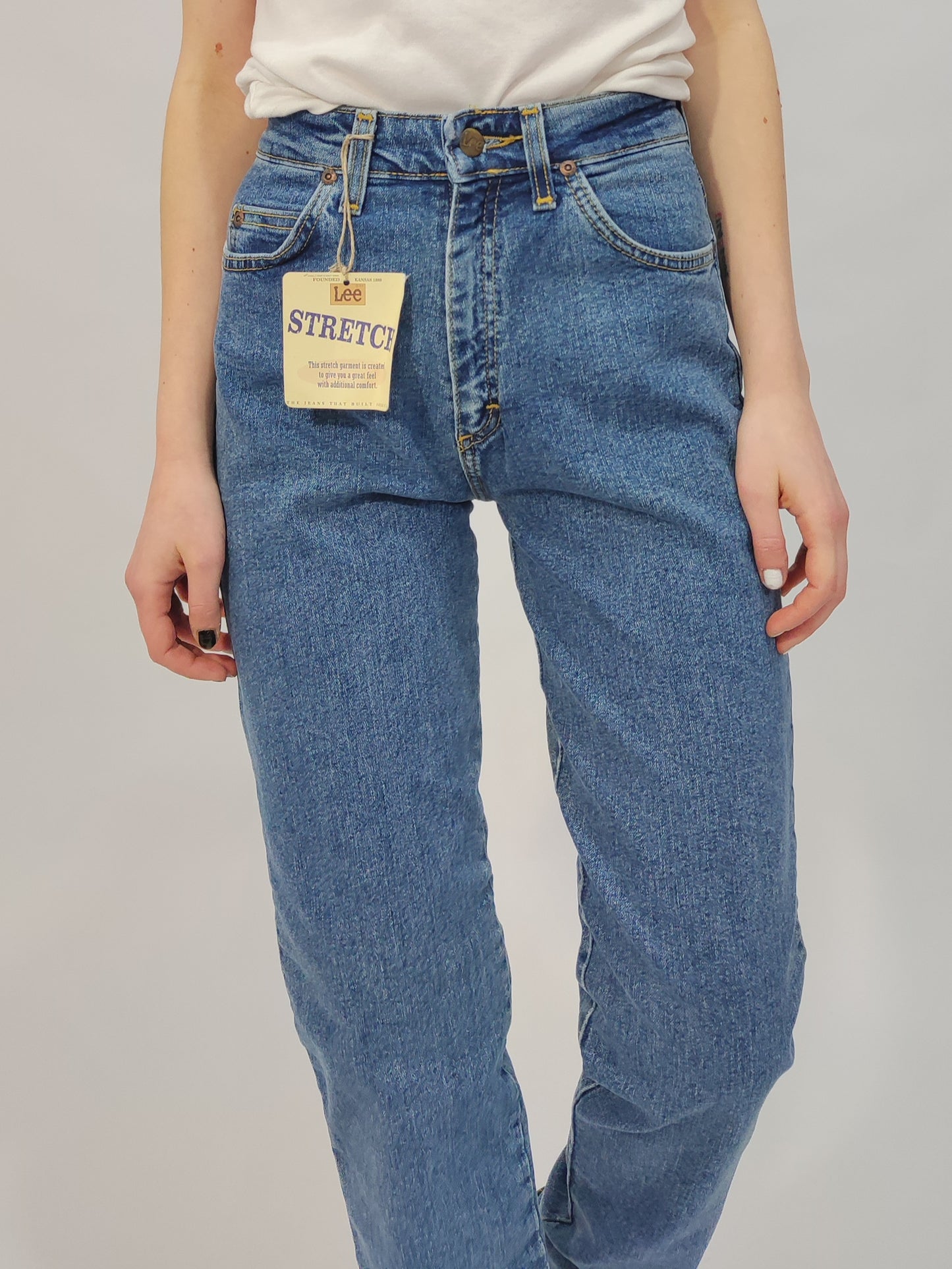 Lee Dallas Deadstock Jeans - Mid Wash - Size 27-31