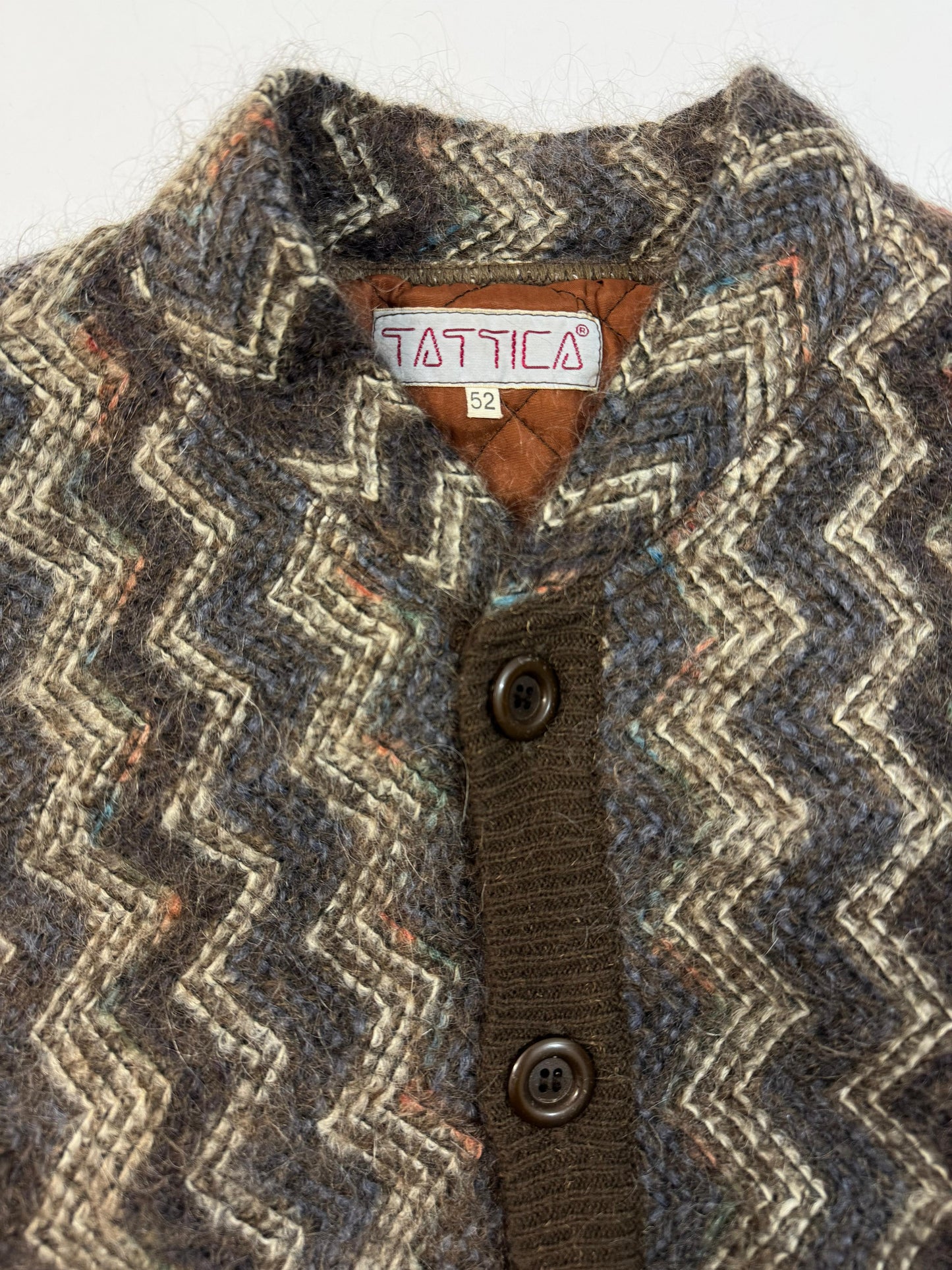 Early '80s Mohair Quilted Cardigan