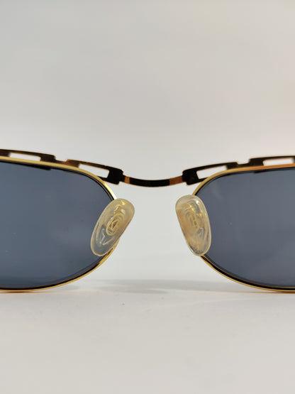 Katharine Hamnett Chain Sunglasses - Gold