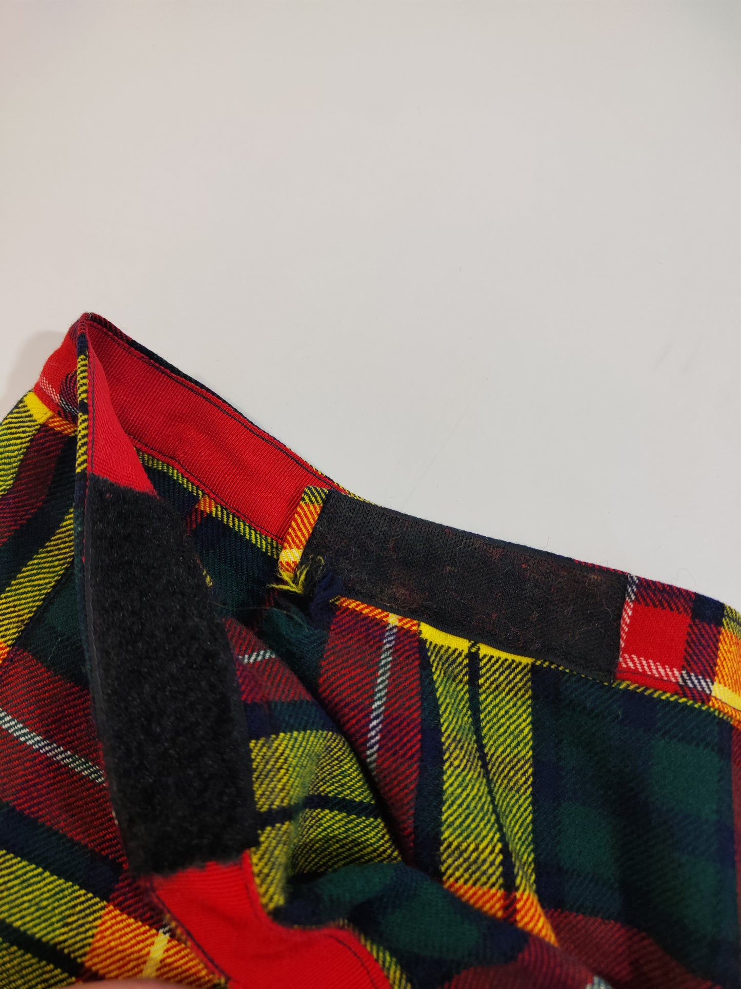 Vintage Tartan Kilt + Scarf